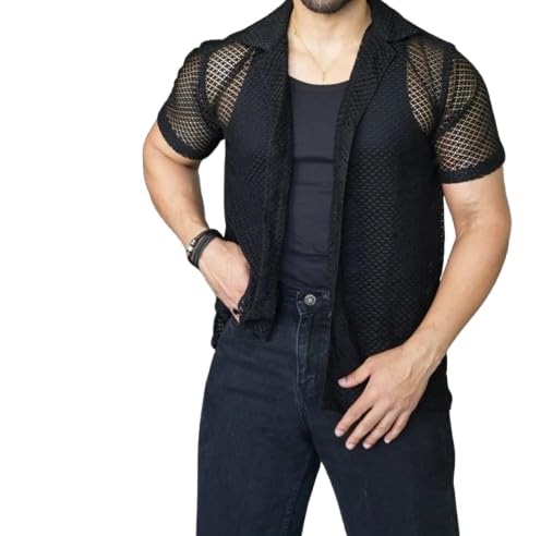 Crochet shirt for men