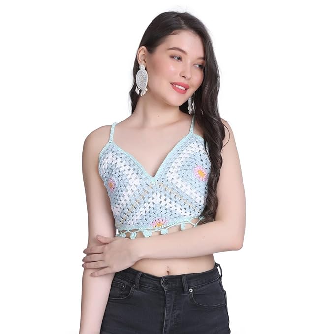 Crochet crop top