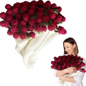 Crochet Flower Bouquet Blanket