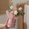 Crochet flowers bouquet