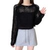 Crochet Mesh Top