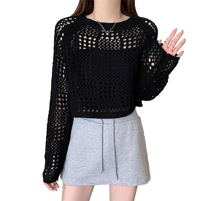 Crochet Mesh Top