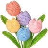 Crochet Tulip Flowers