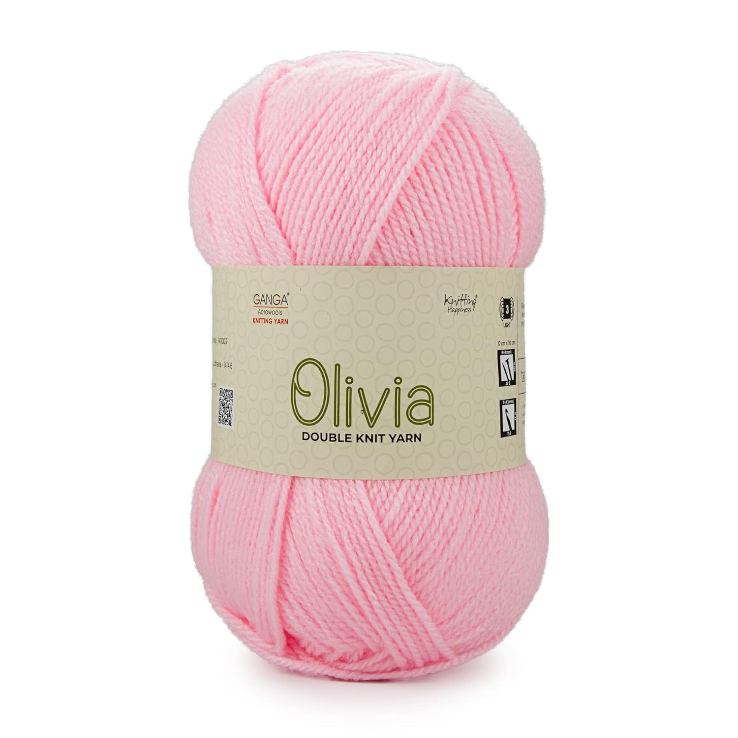 Ganga baby pink yarn