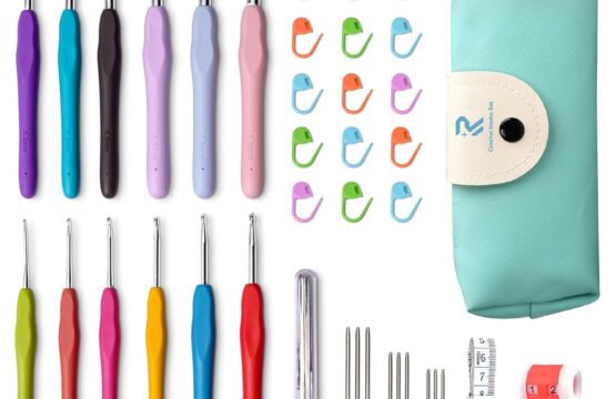 41-Piece Ergonomic crochet hook set