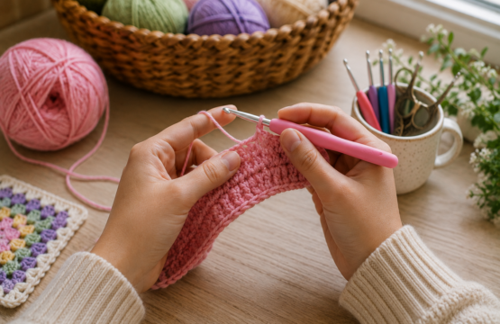 Beginner crocheting