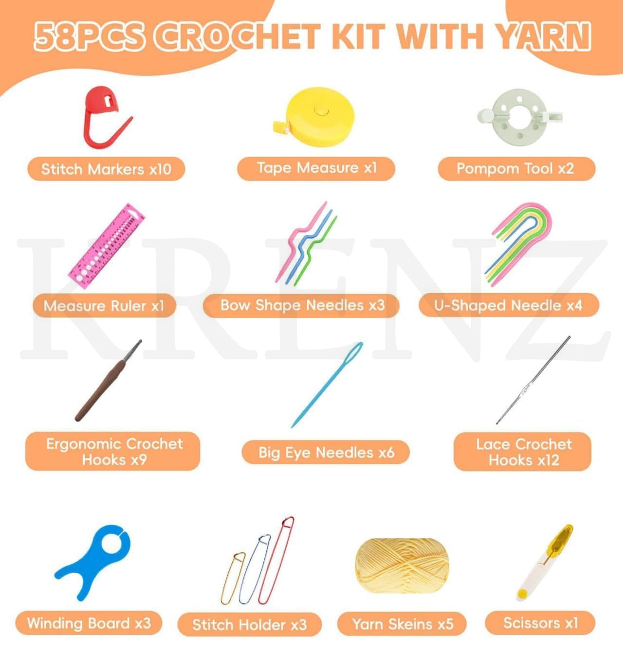 Crochet Starter Kit for Beginners